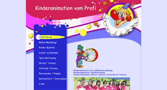 Desktop Screenshot of luftballonzauber.de